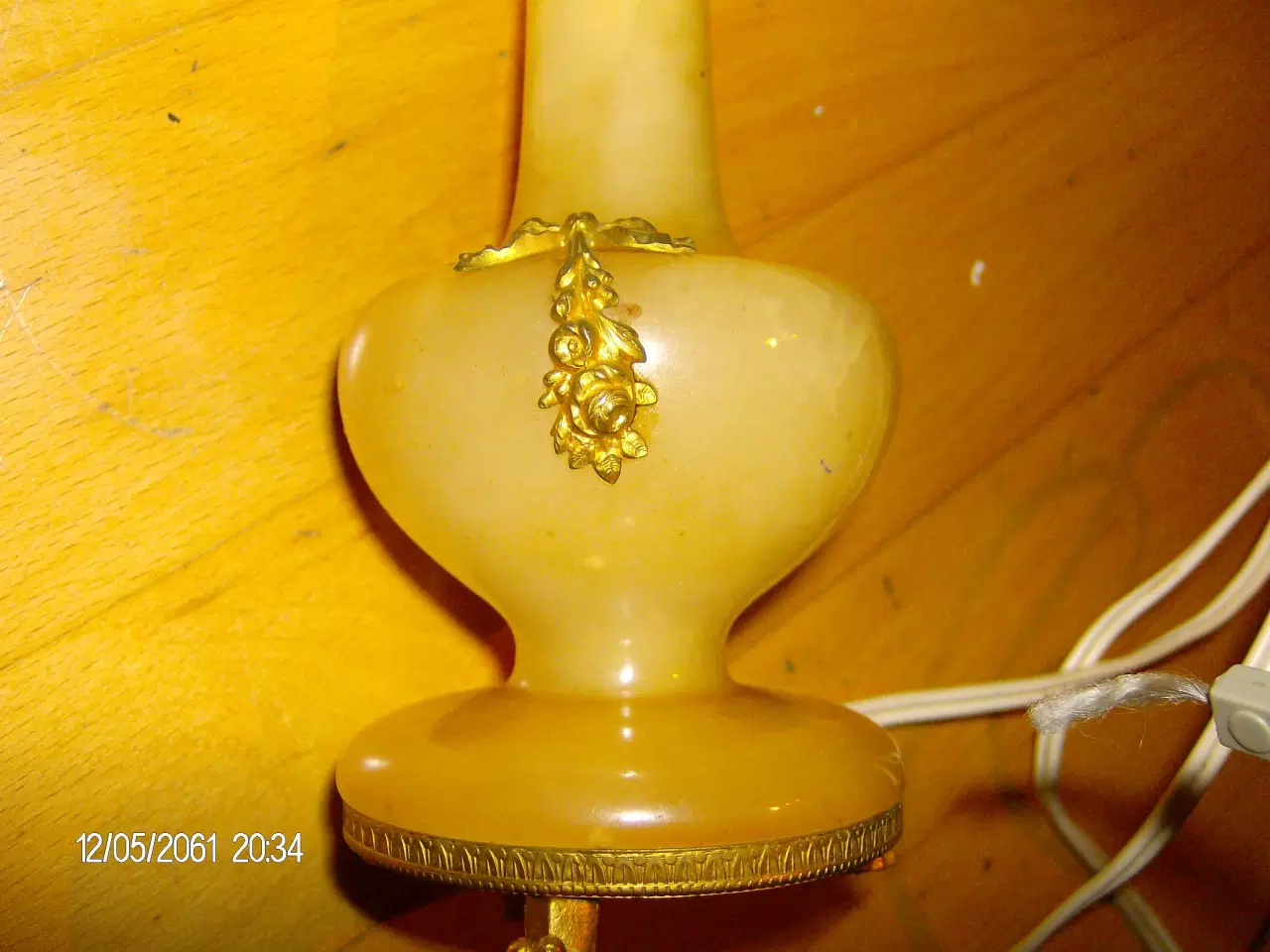 Billede 1 - Marmor borlampe 