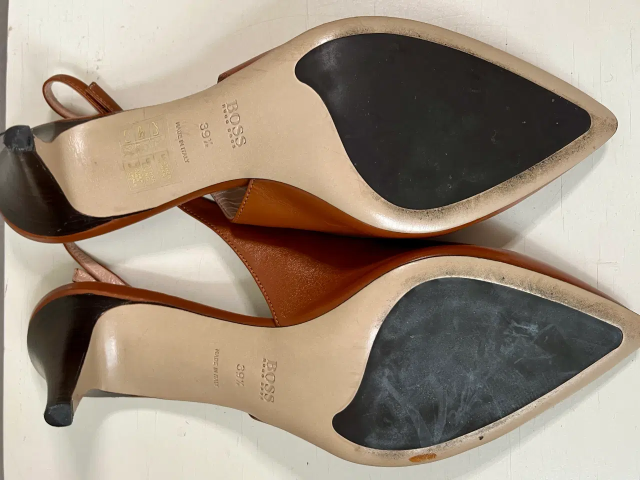 Billede 6 - Hugo Boss, stiletter/slingbacks, str 39,5