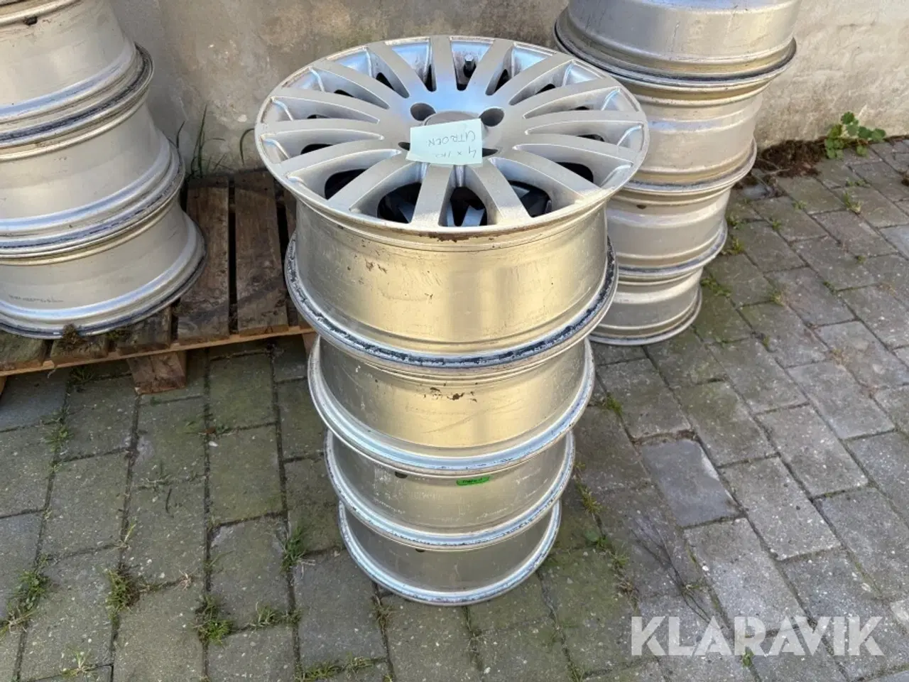 Billede 2 - Alufælge Citroën 4 styk