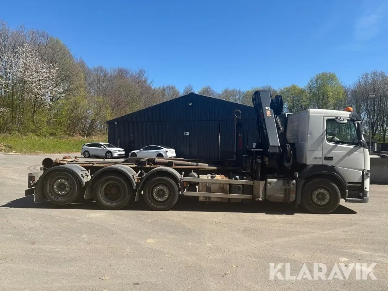 Billede 6 - Lastbil Volvo FM-460 med HIAB kran & 21 tons kroghejs 8x2