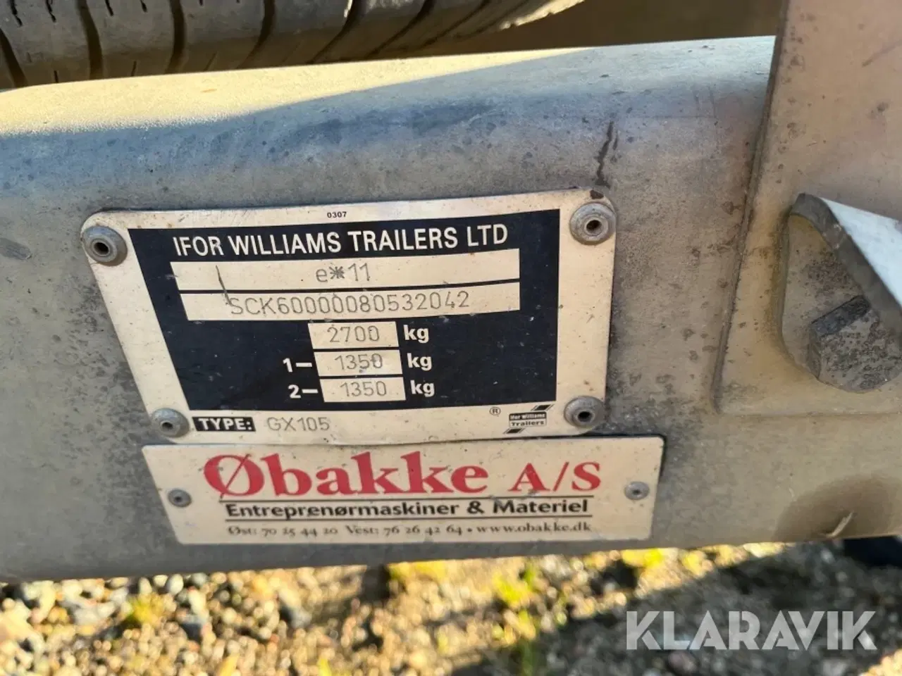 Billede 5 - Trailer Ifor Willams