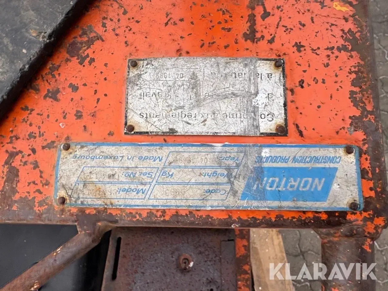 Billede 12 - Asfaltskærer Norton CS41P1