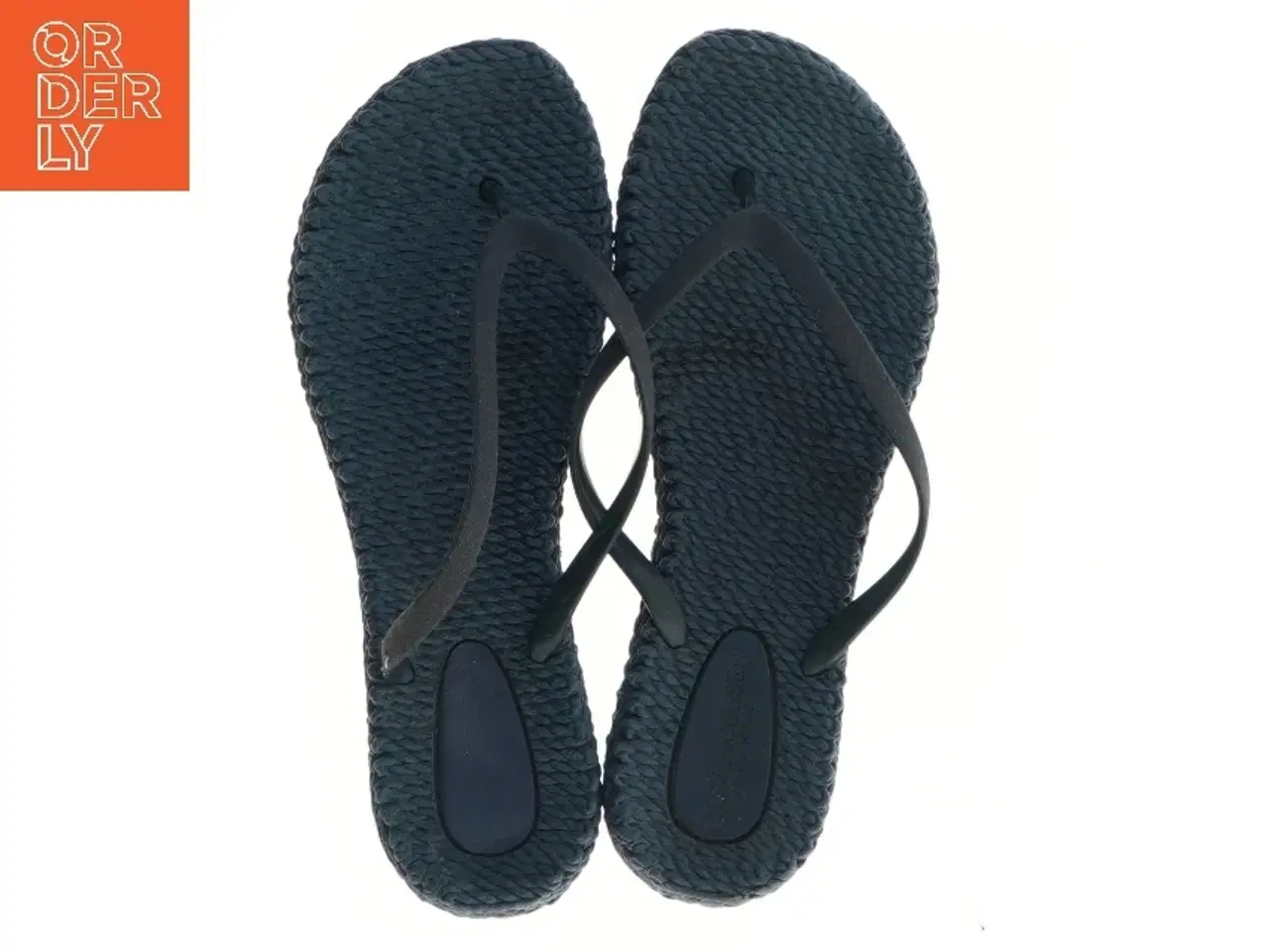 Billede 2 - Flip flops med "vævet" sål fra Ilse Jacobsen (str. 40 )