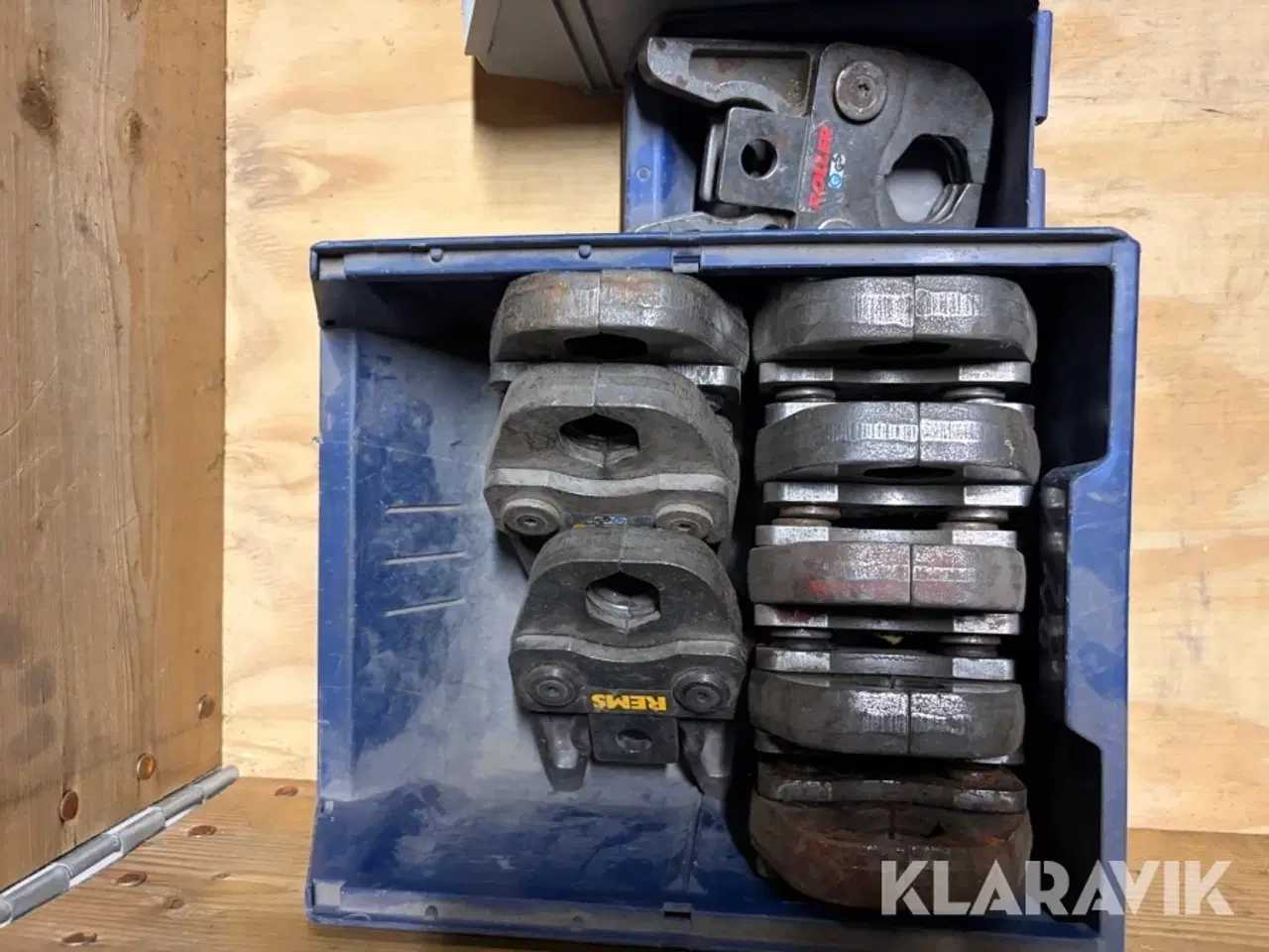 Billede 5 - Presmaskine Ridgid Rp340 - med presklemmer
