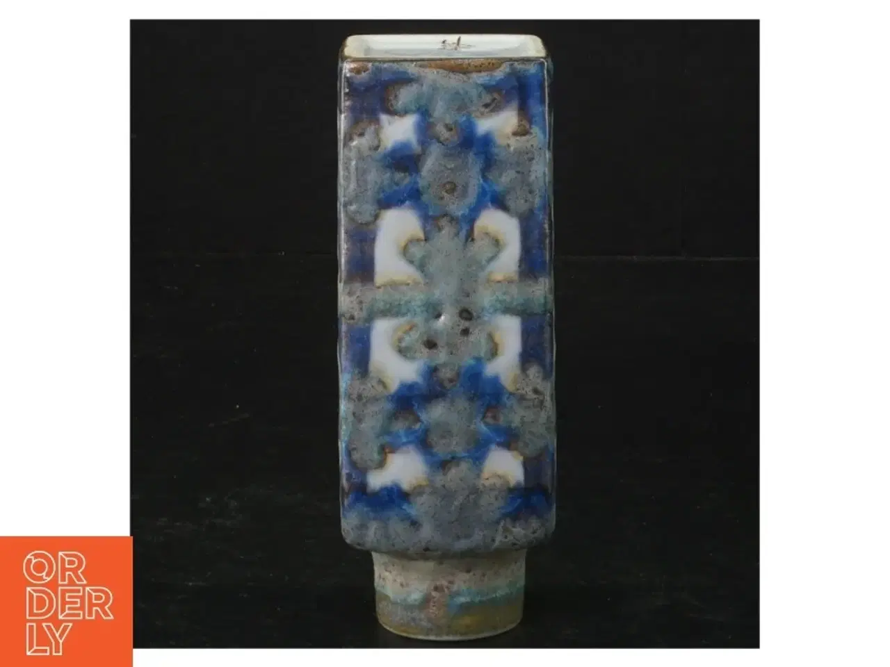 Billede 2 - Fajance vase af Nils Thorssen, Royal Copenhagen nr. 711-3258 (str. H 12,5 cm)