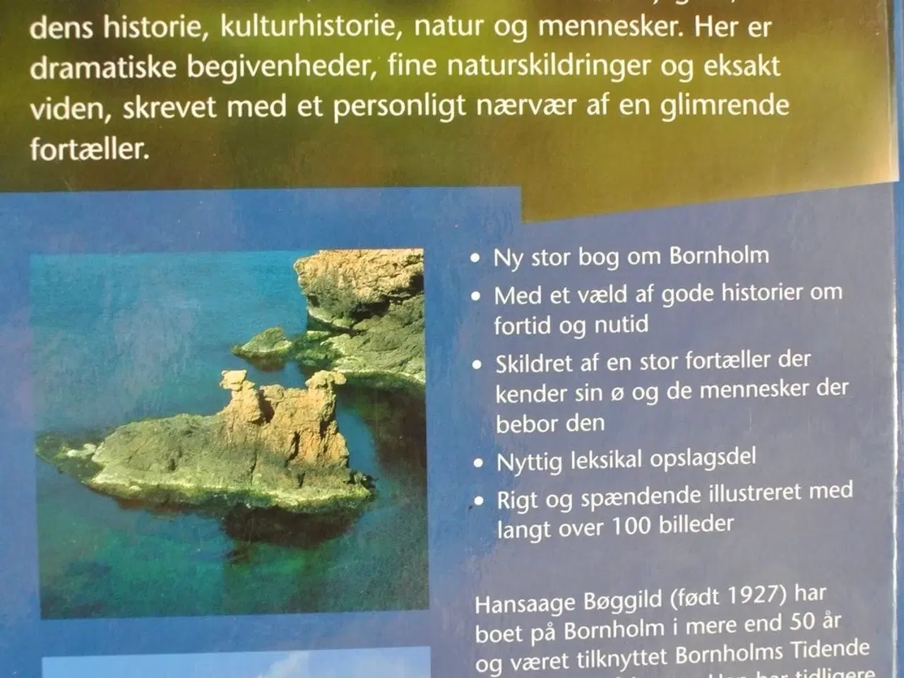 Billede 4 - gyldendals bog om bornholm, af hansaage bøggild, e