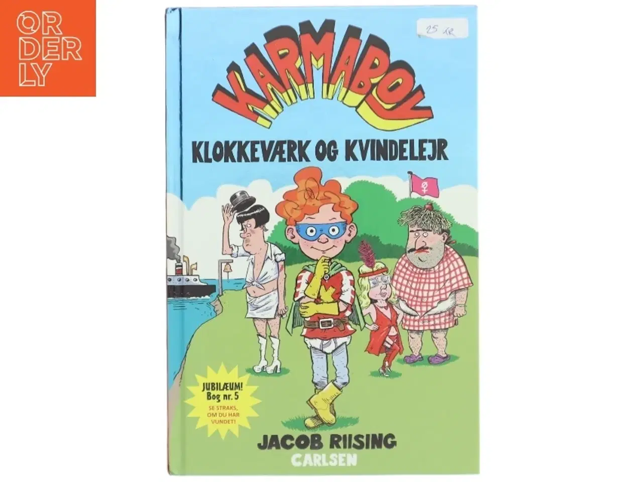 Billede 1 - Karmaboy - klokkeværk og kvindelejr af Jacob Riising (Bog)