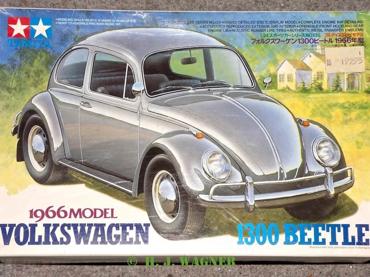 Billede 1 - VW 1300 - byggesæt - 1:24 -- mint box