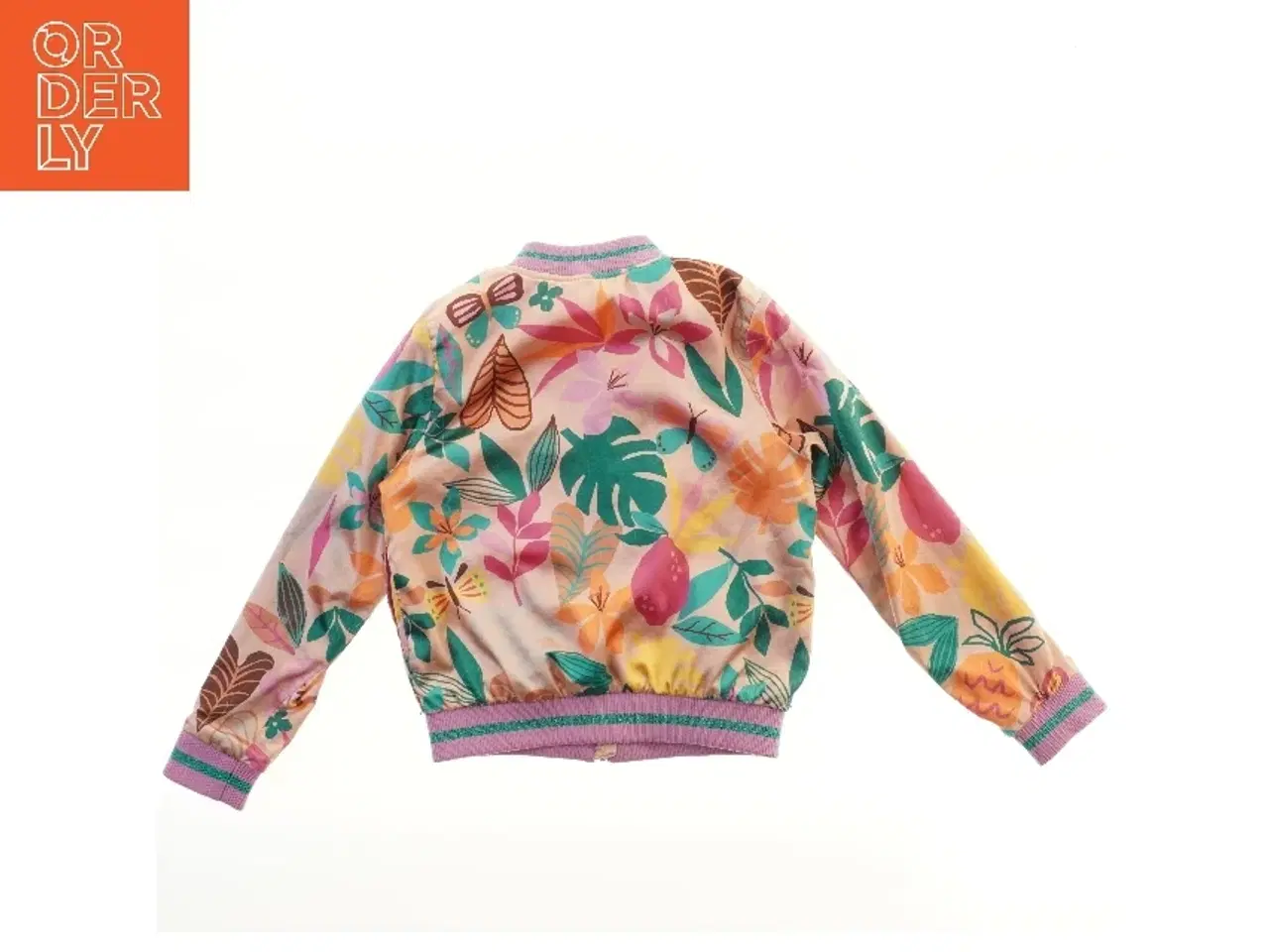 Billede 2 - Bomberjakke med tropisk mønster fra H&M (str. 134)