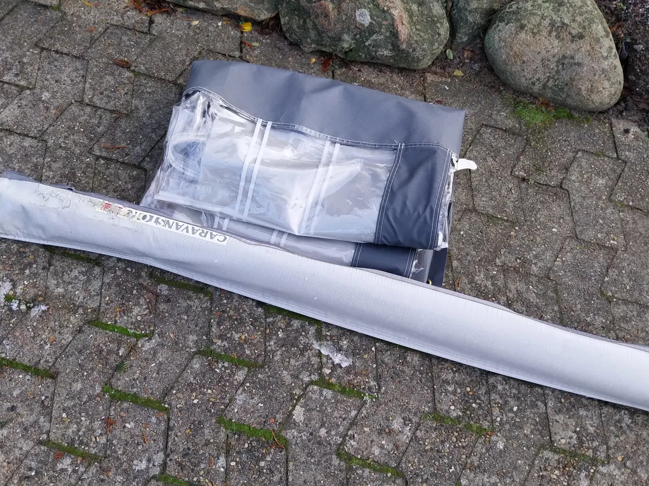 Billede 1 - Fiamma markise grå 360 med side stykker