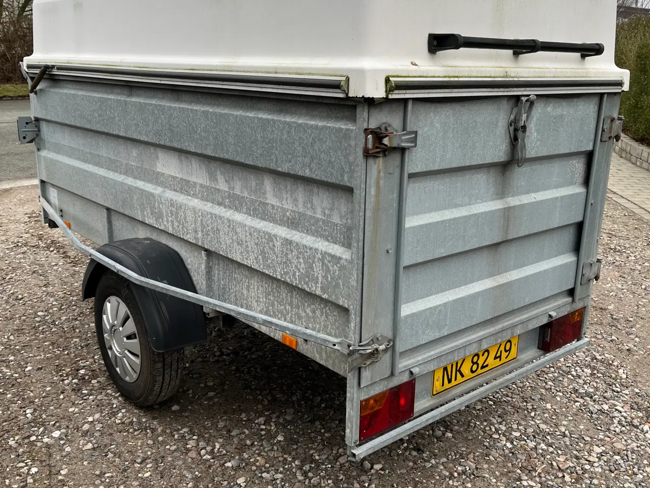 Billede 2 - Kraftig trailer med hardtop