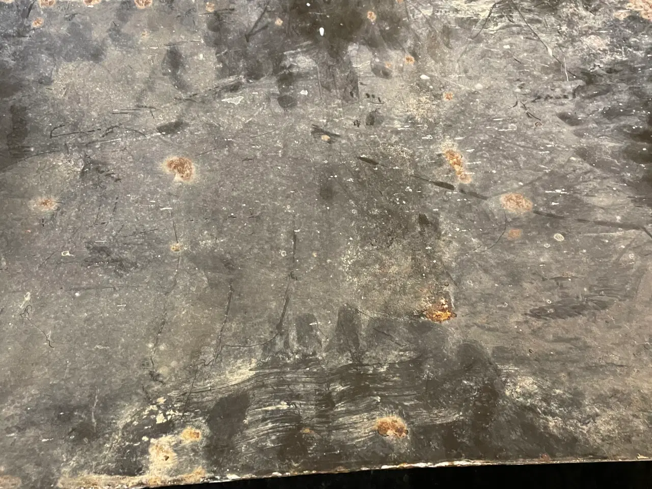 Billede 2 - Gl. hvælvet emaljeskilt