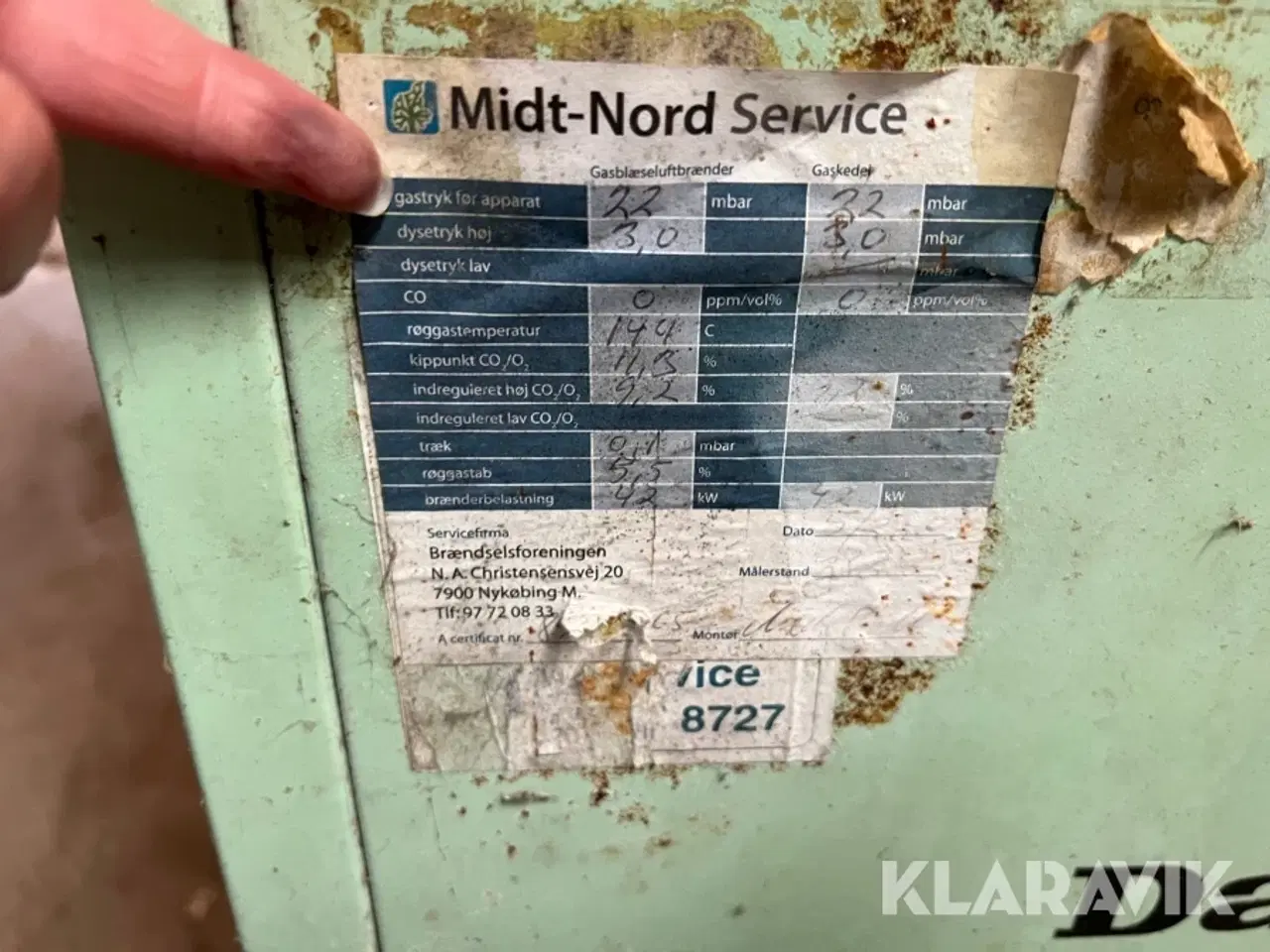 Billede 11 - Gasfyr Dantherm KA 60