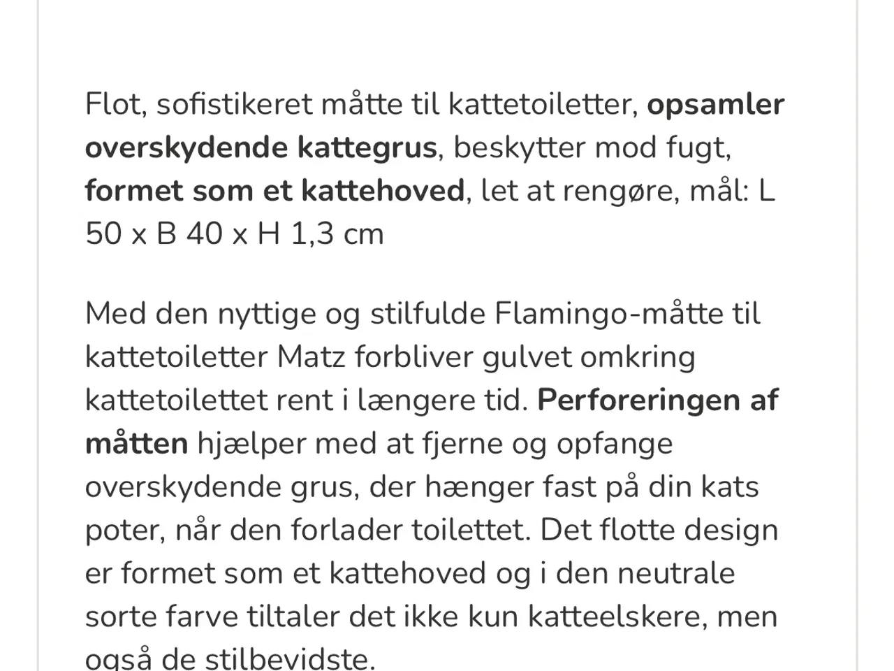 Billede 4 - Kattebakke med måtte