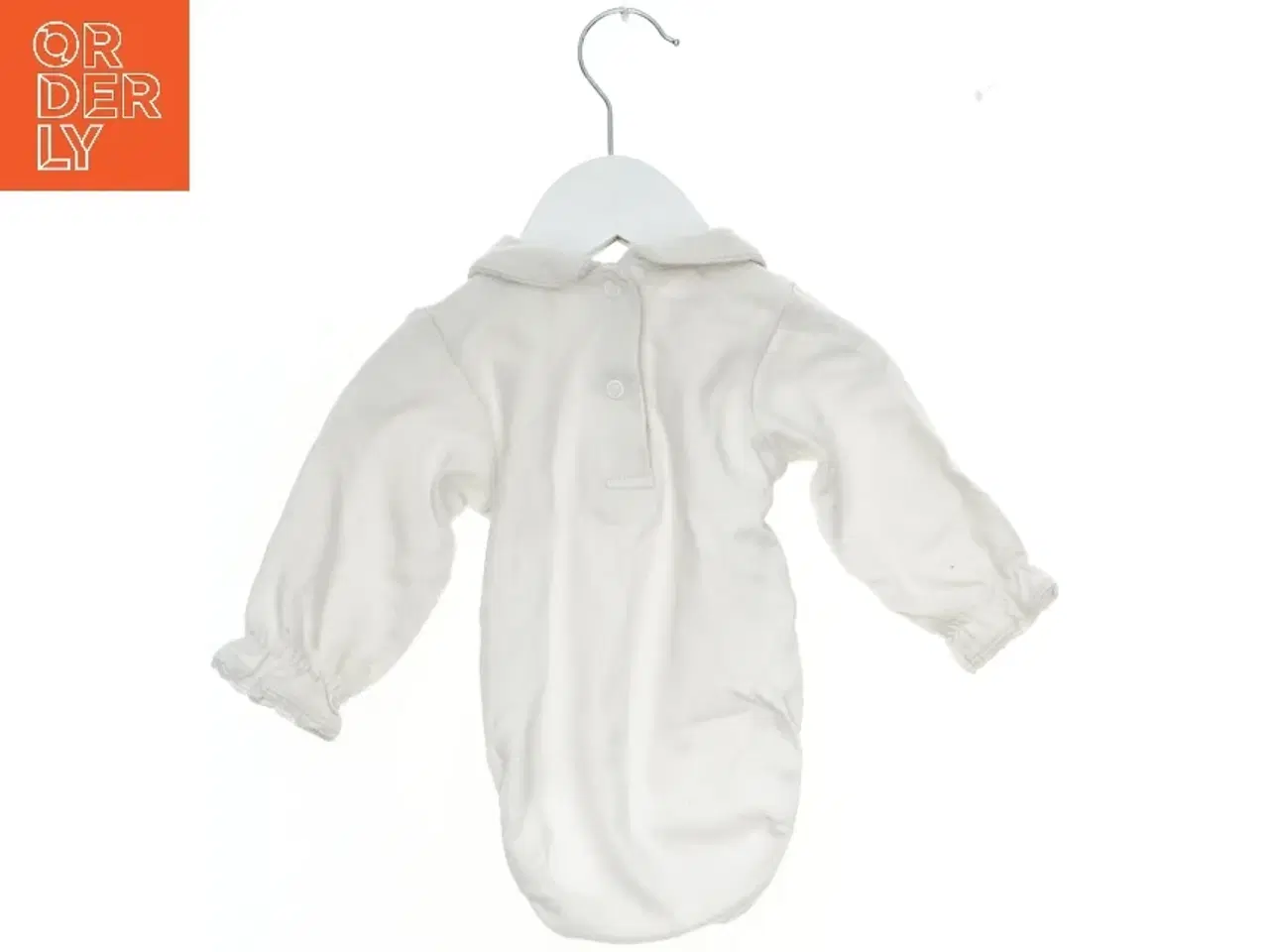 Billede 2 - Baby bodystocking med blomsterdetaljer fra H&M (str. 68)