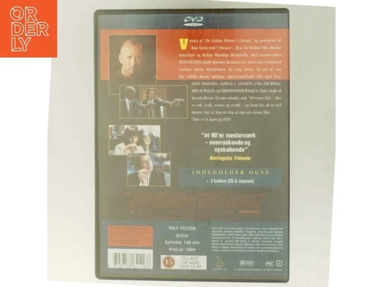 Billede 3 - Pulp Fiction med John Travolta (DVD)