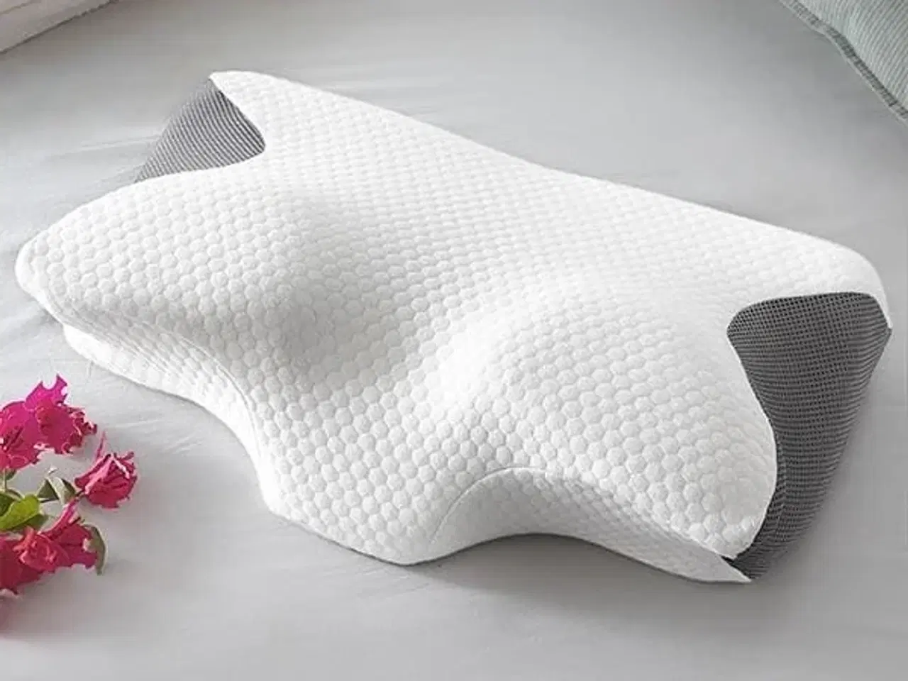 Billede 3 - Viskoelastisk pude med ergonomisk kontur til halsen Conforti InnovaGoods