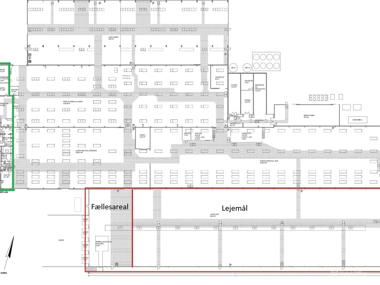 Billede 20 - Lagerlejemål med moderne faciliteter og mulighed for leje af 300 m² kntor