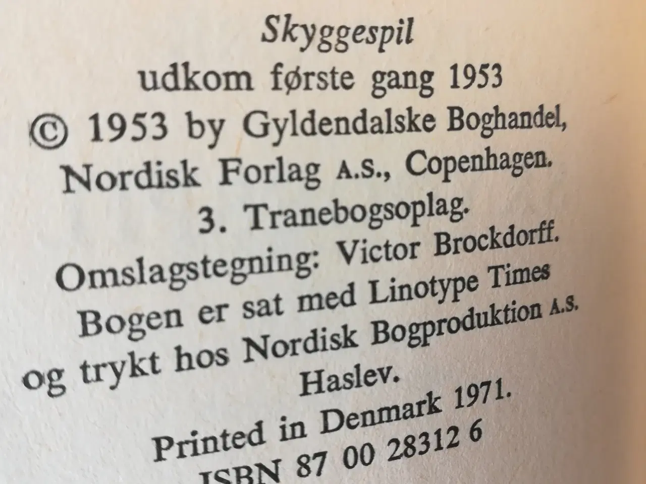 Billede 3 - FISKERNE + SKYGGESPIL, af Hans Kirk sælges samlet 