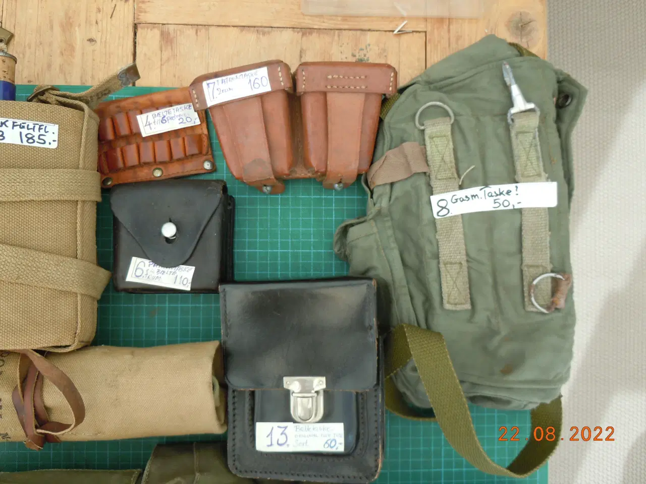 Billede 3 - Patrontasker. Andre militære tasker.