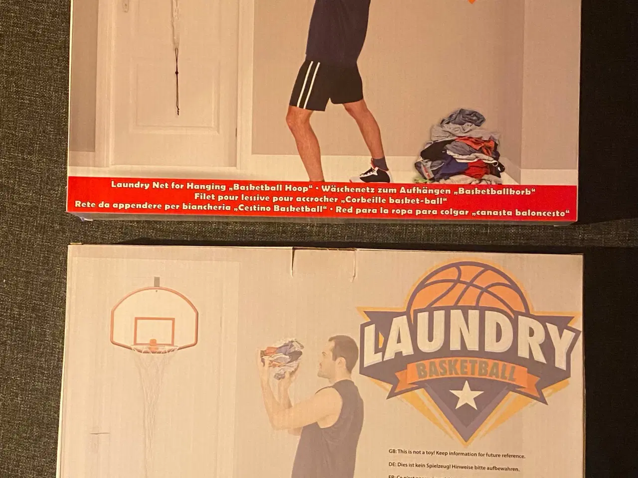 Billede 3 - Basketball vasketøjskurv 