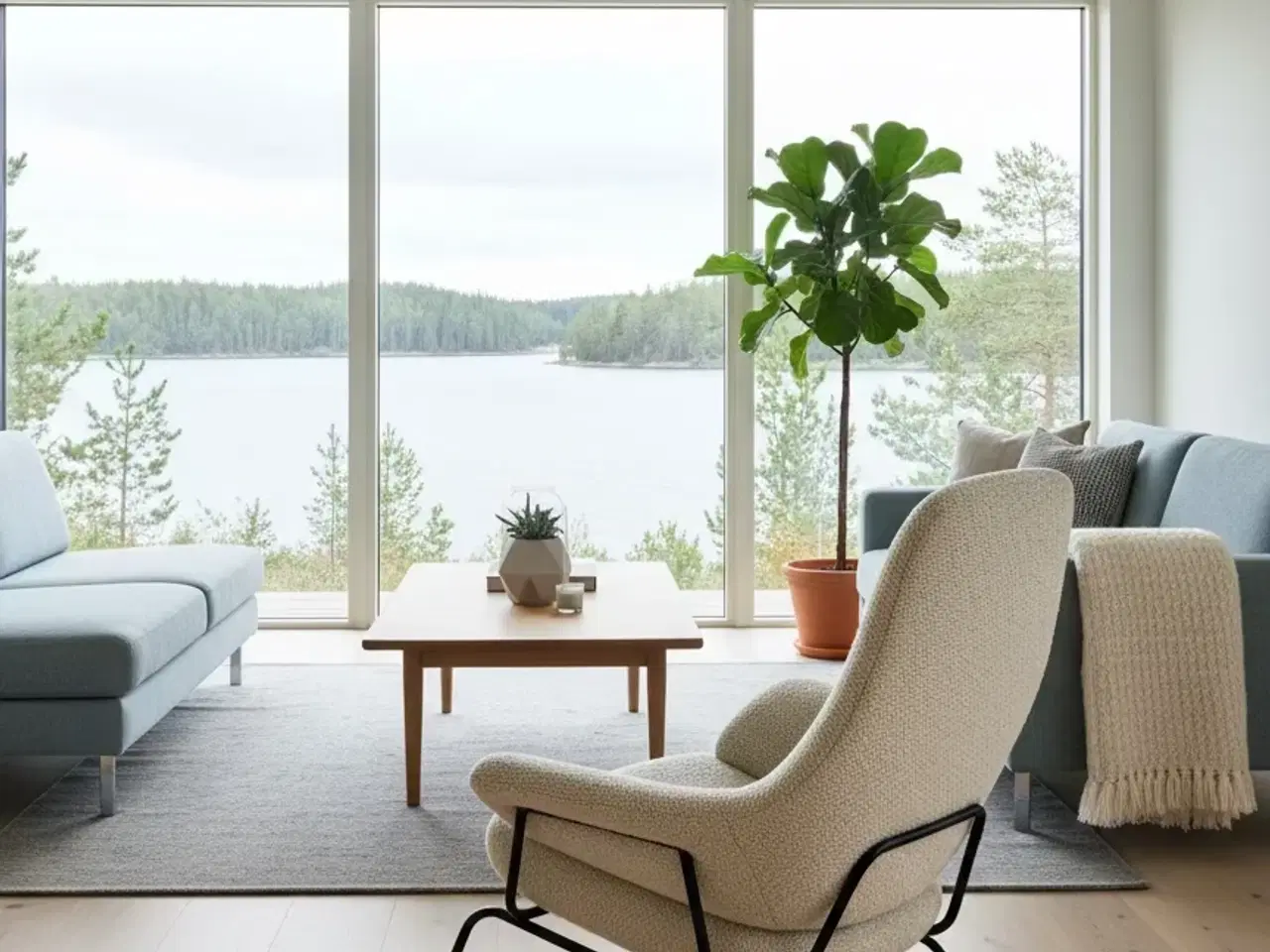 Billede 2 - Hem Hai Loungestol – Egg White