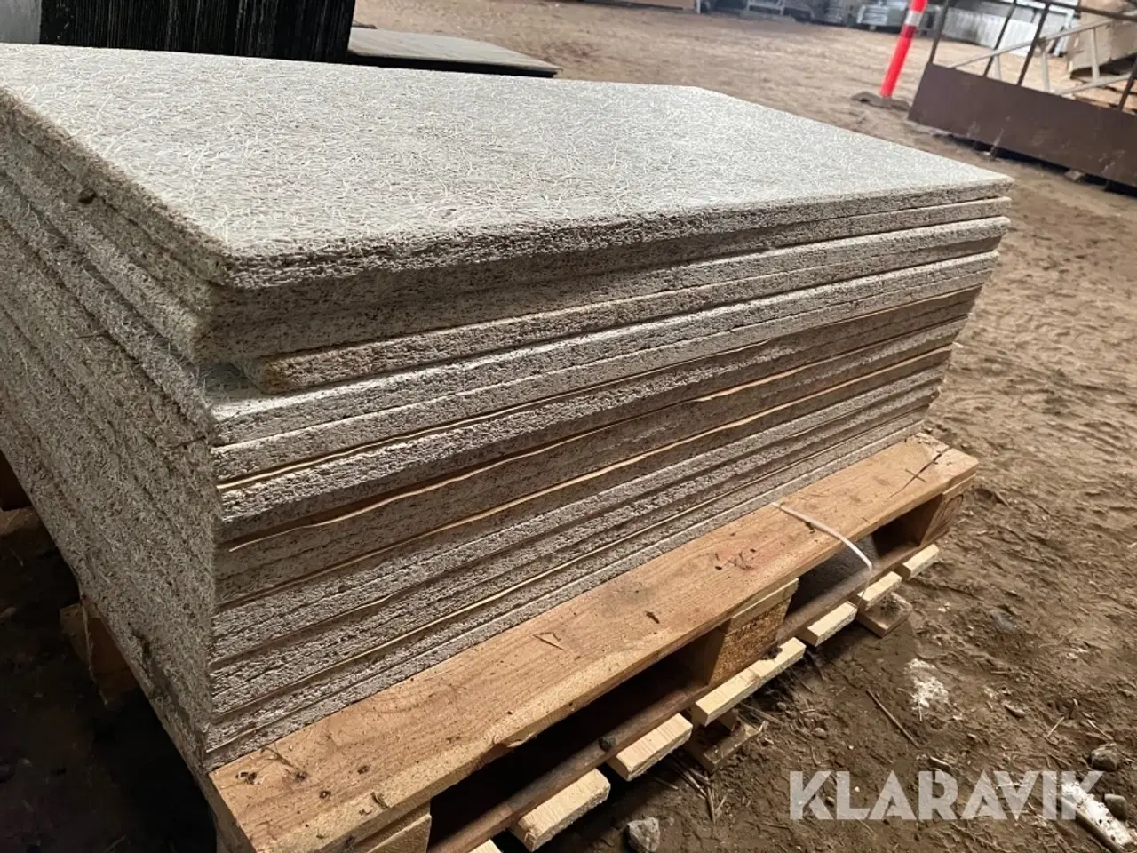 Billede 4 - Loftplader Træbeton hvid / fin - 16 styk