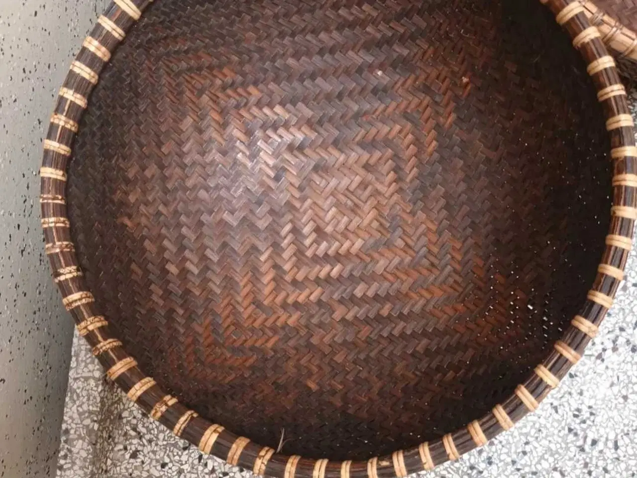 Billede 13 - Bambus og Rattan Frugtkurv med 3 Niveauer