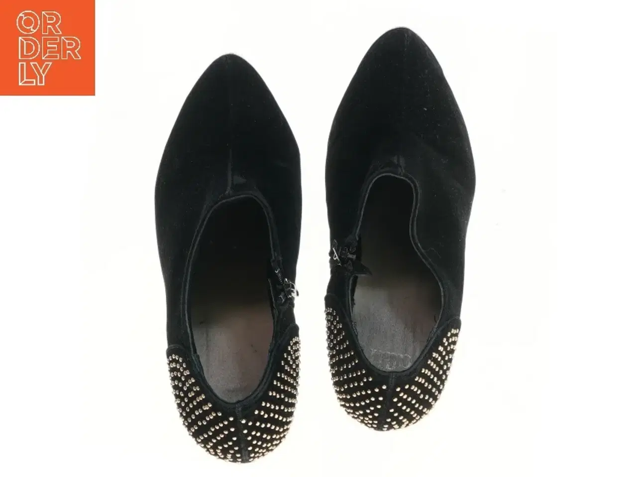 Billede 3 - Støvletter med nitter (str. 37-38 )