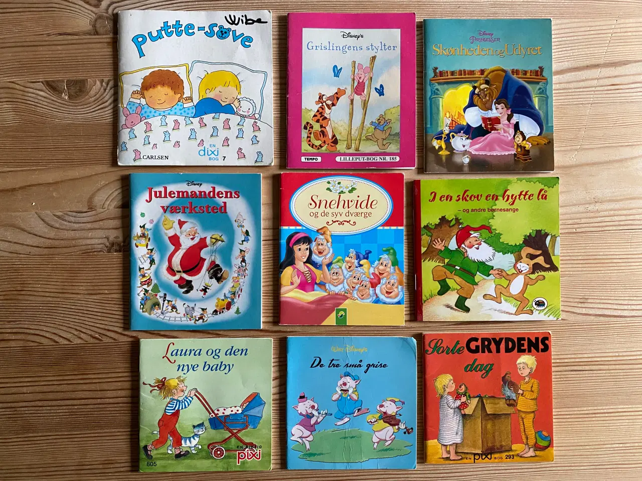 Billede 3 - 7 x 9 børnebøger, Lilleput, Disney m.m.