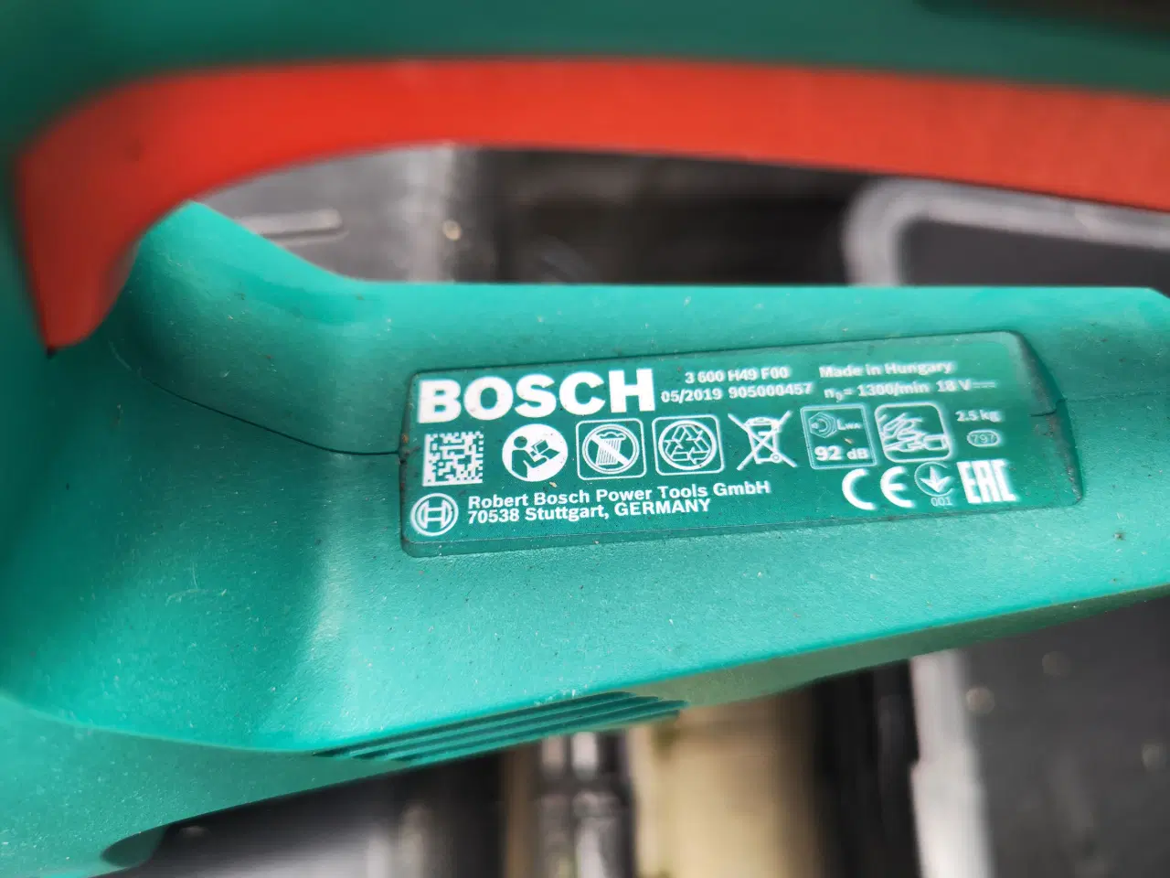 Billede 4 - Bosch AHS 50-20 Li Ledningsfri Hækkeklipper 50cm (