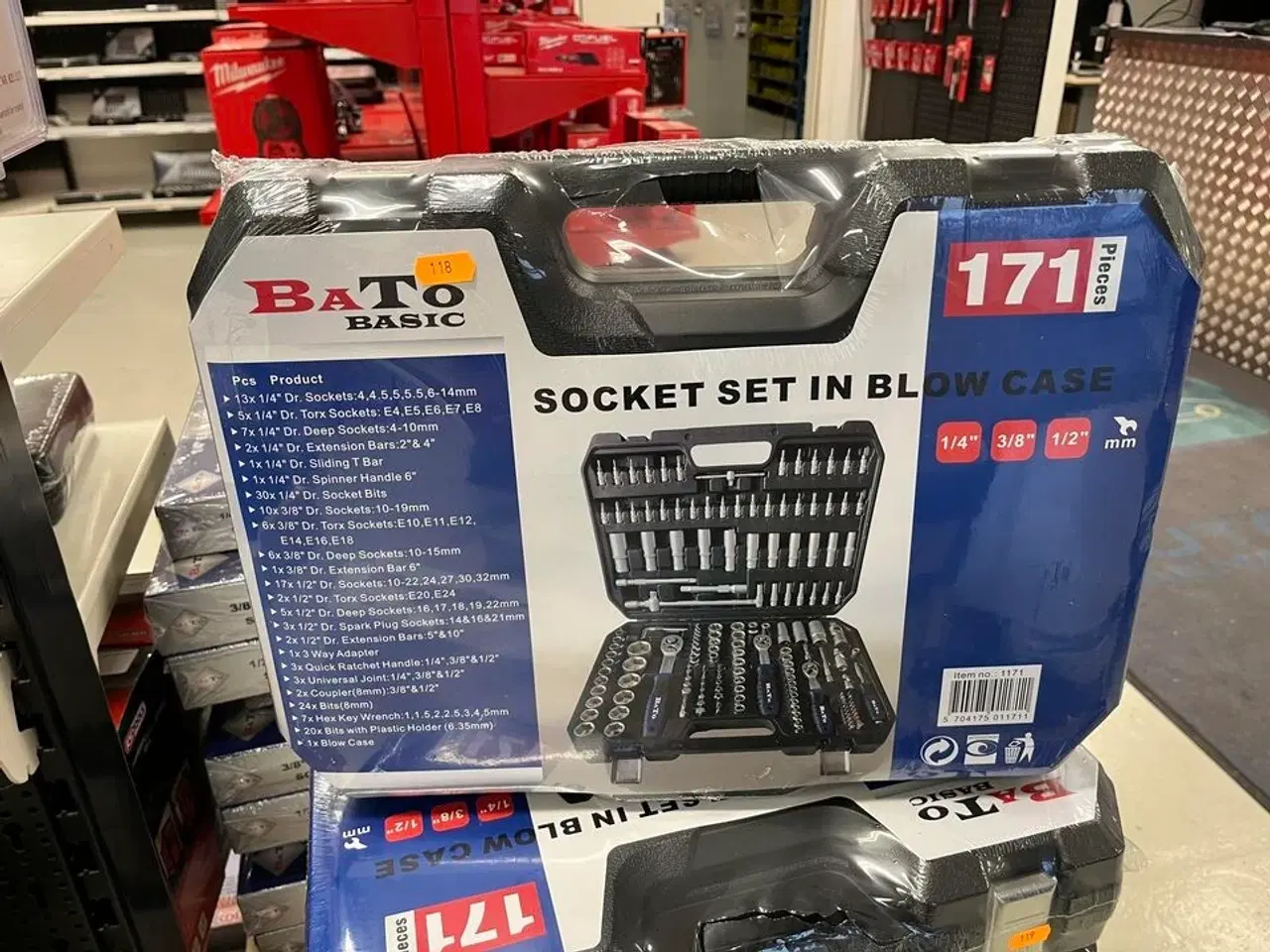 Billede 1 - BaTo Topnøglesæt m. 171 dele