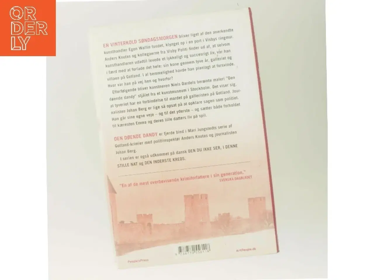 Billede 3 - Den døende dandy : kriminalroman af Mari Jungstedt (Bog)