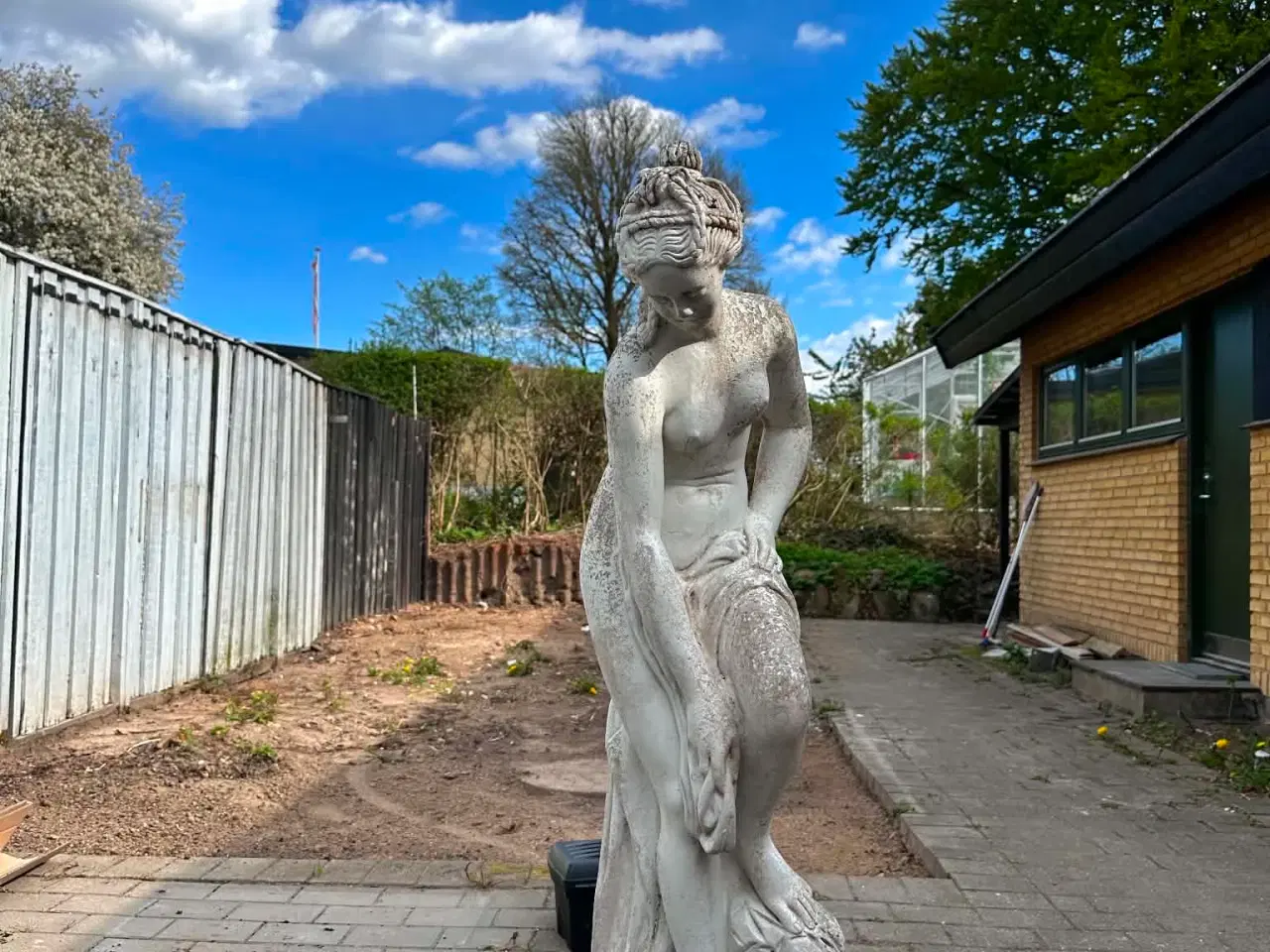 Billede 1 - Venus Statue med Sokkel
