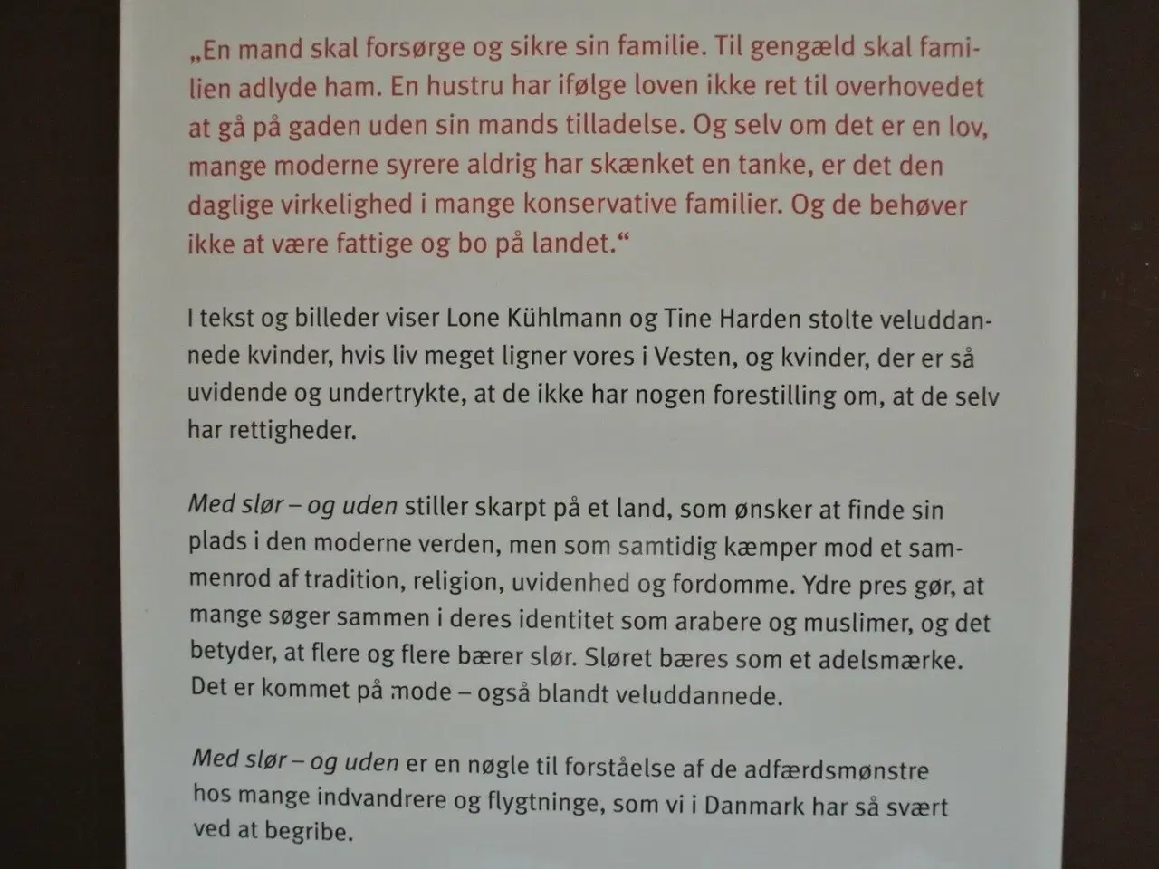 Billede 3 - med slør - og uden - kvinder i syrien, af lone küh