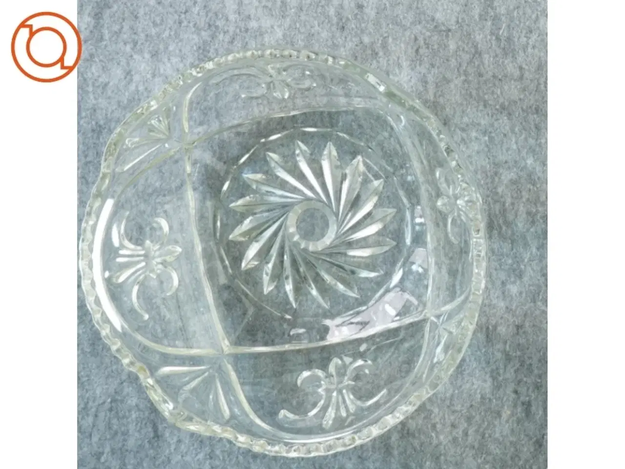 Billede 3 - Skål i krystal (str. 22 x 8 cm)