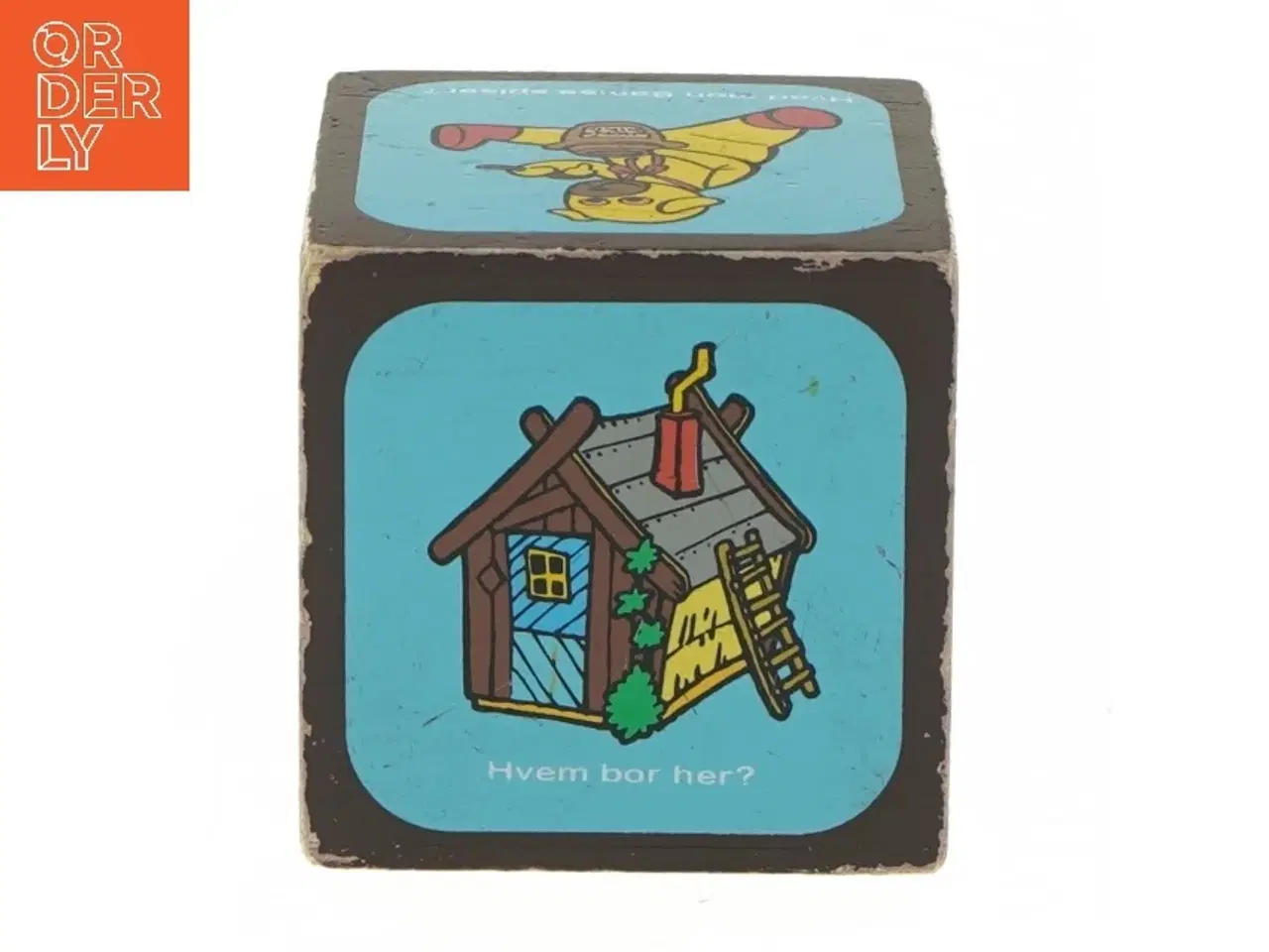 Billede 1 - Træklodser med motiver (str. 9,5x9,5x9,5 cm)