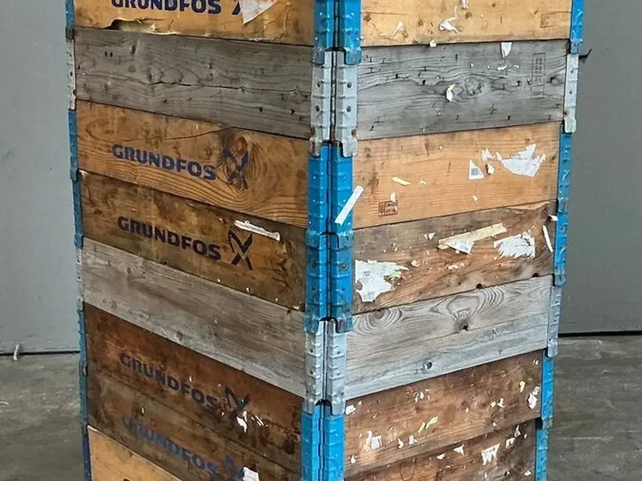 Billede 1 - 8 paller isolering inkl paller/pallerammer