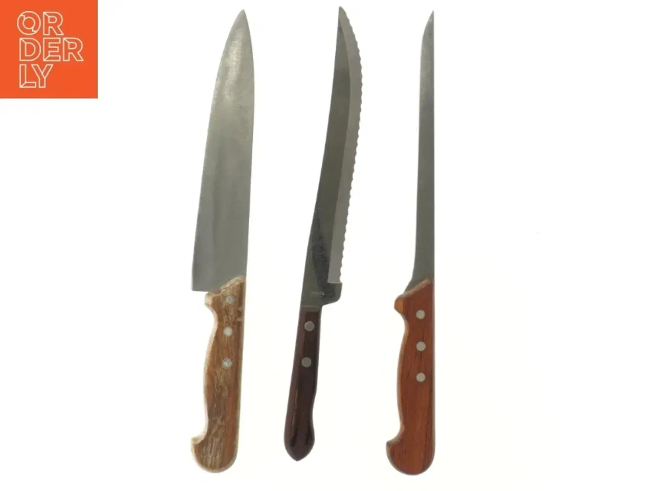 Billede 1 - Sæt af køkkenknive (str. 34 cm)