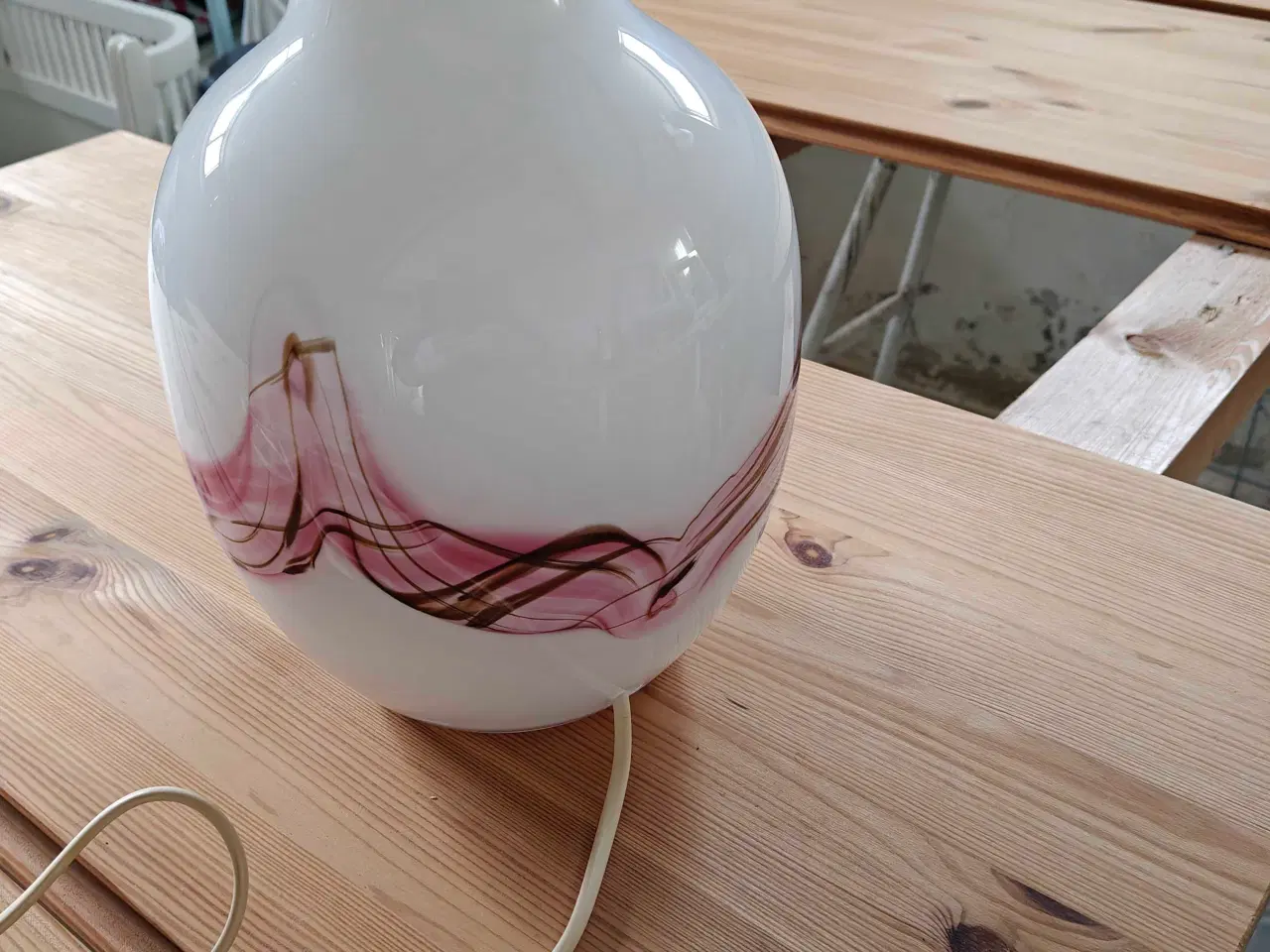 Billede 4 - Holmegaard Glasværk bordlampe