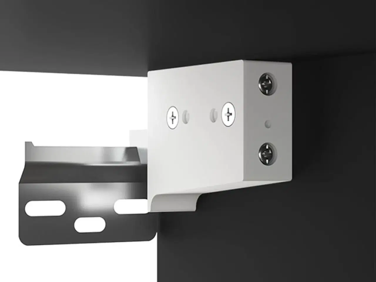 Billede 9 - Væghængte sengeborde 2 stk. 35x35x20 cm sort