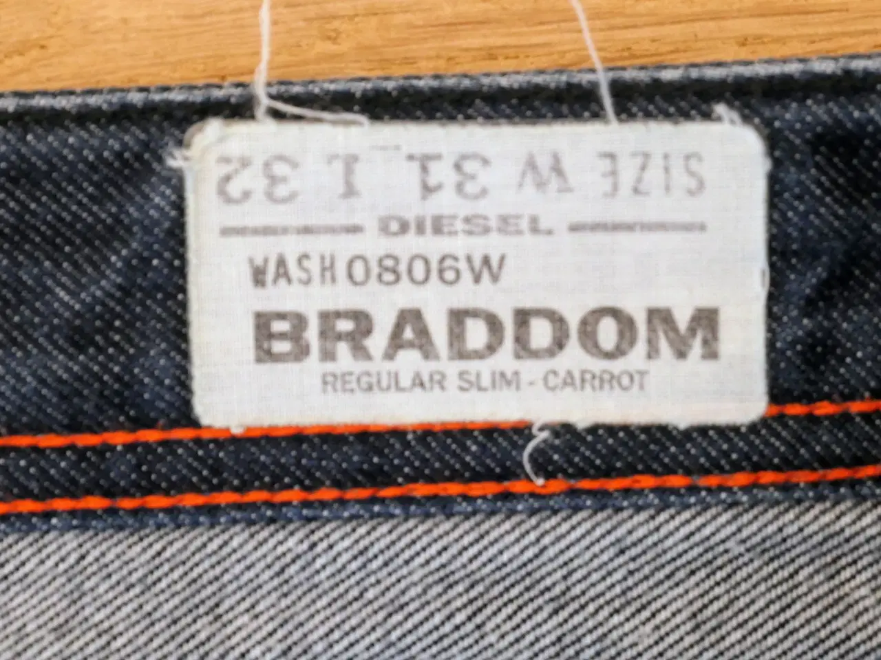 Billede 2 - Diesel Braddom Jeans w31