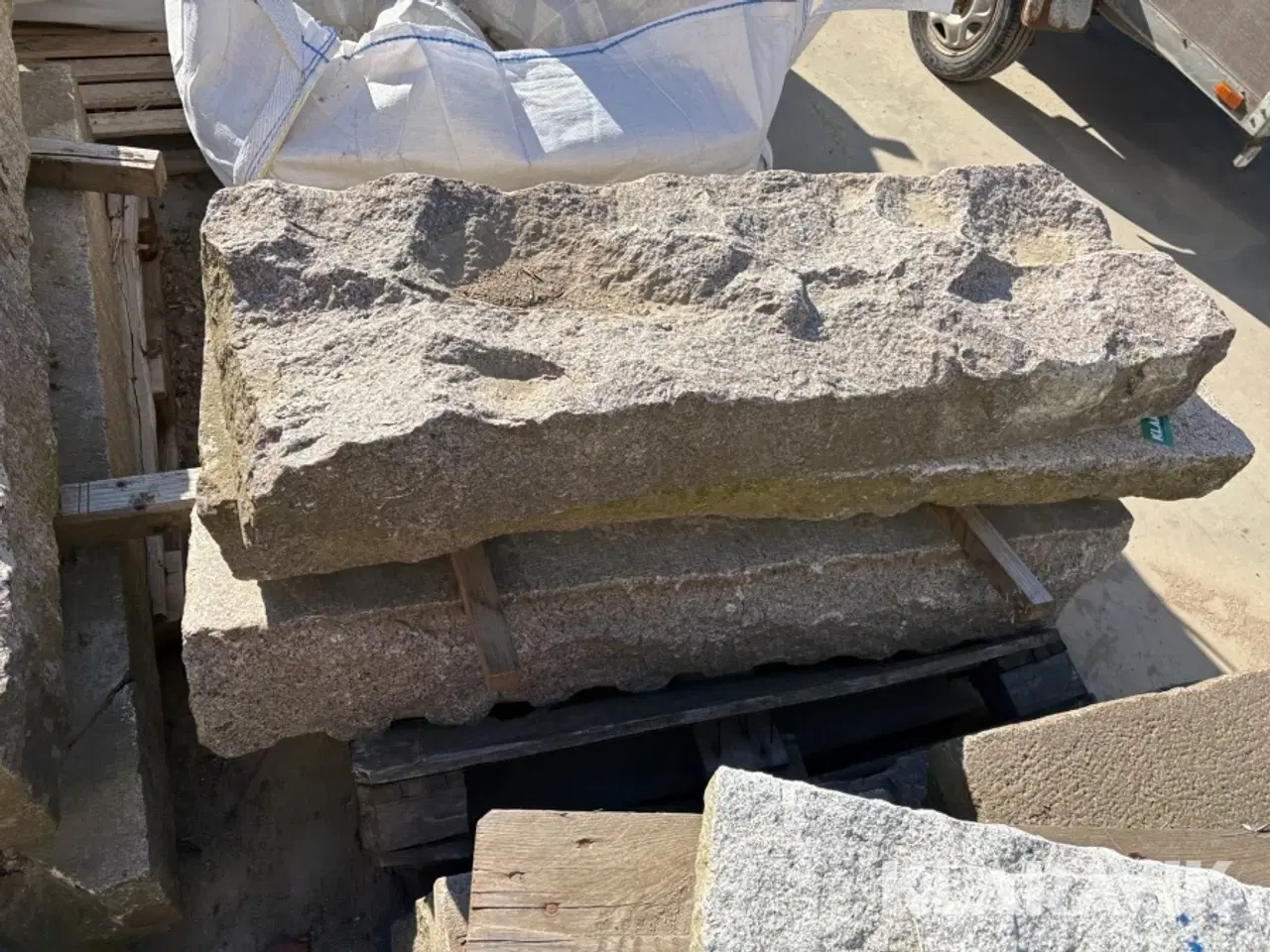 Billede 4 - Granitsten blandet lot
