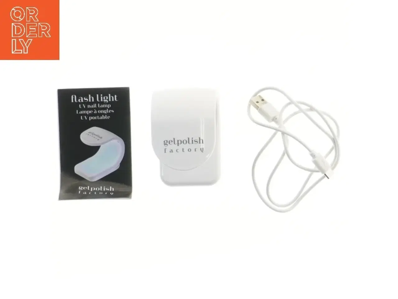 Billede 1 - Gelpolish Factory UV lampe til negle fra gelpolish factory (str. 8x7 cm)