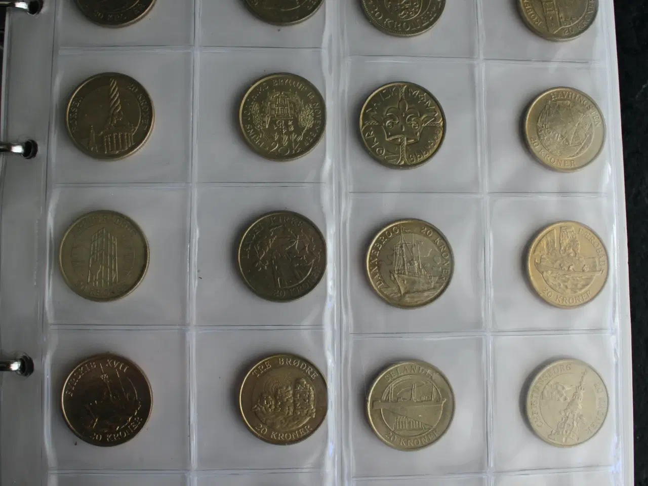 Billede 8 - Møntsamling sælges hovedsageligt danske mønter
