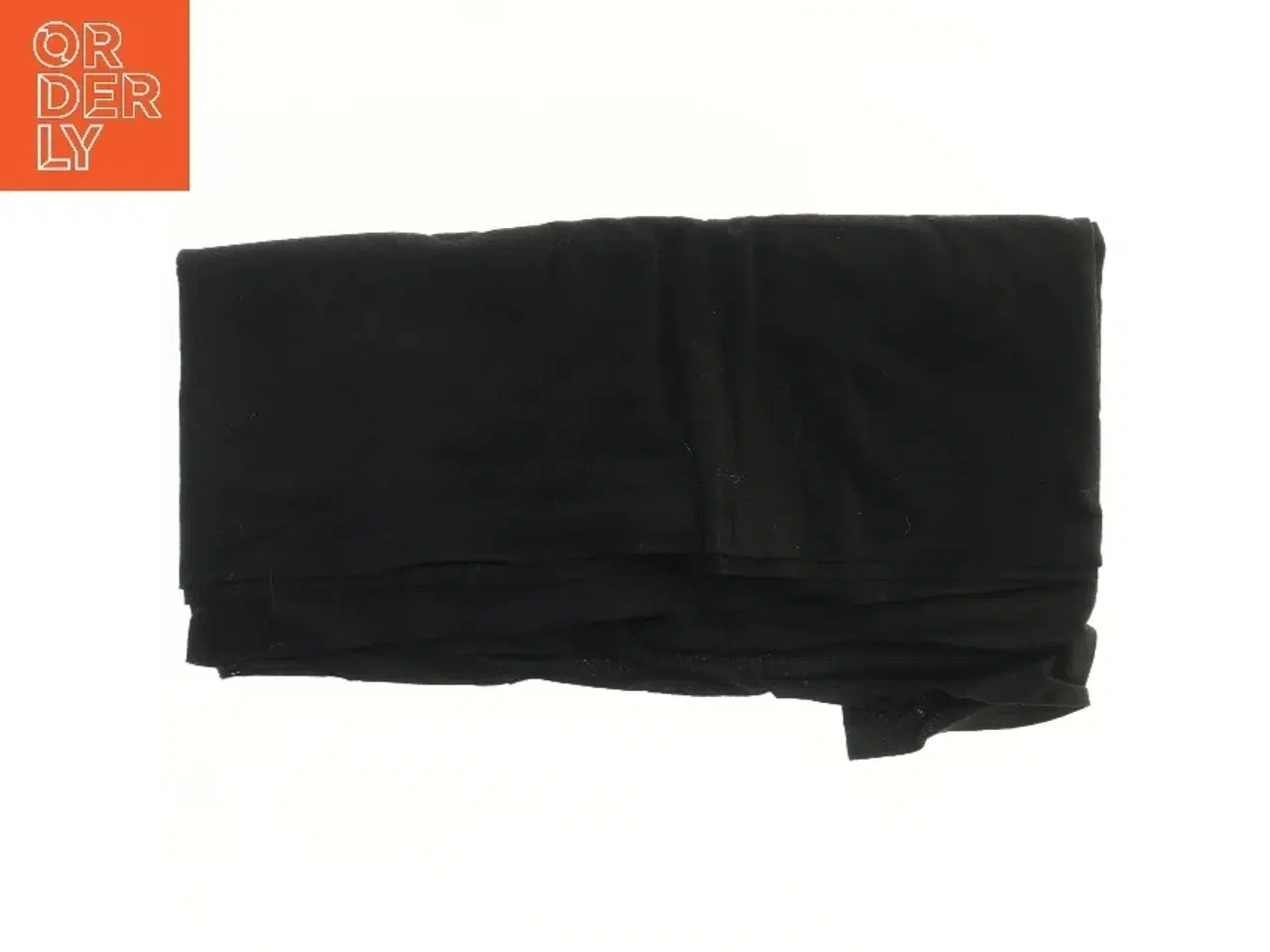 Billede 1 - Sort stofstykke (str. 180x40 cm)