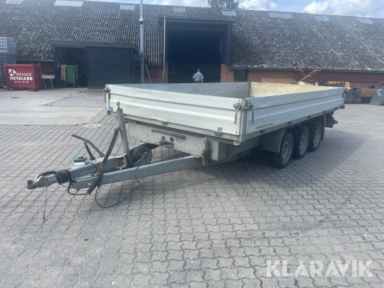 Billede 1 - Tiptrailer Humbaur 3500 3 akslet