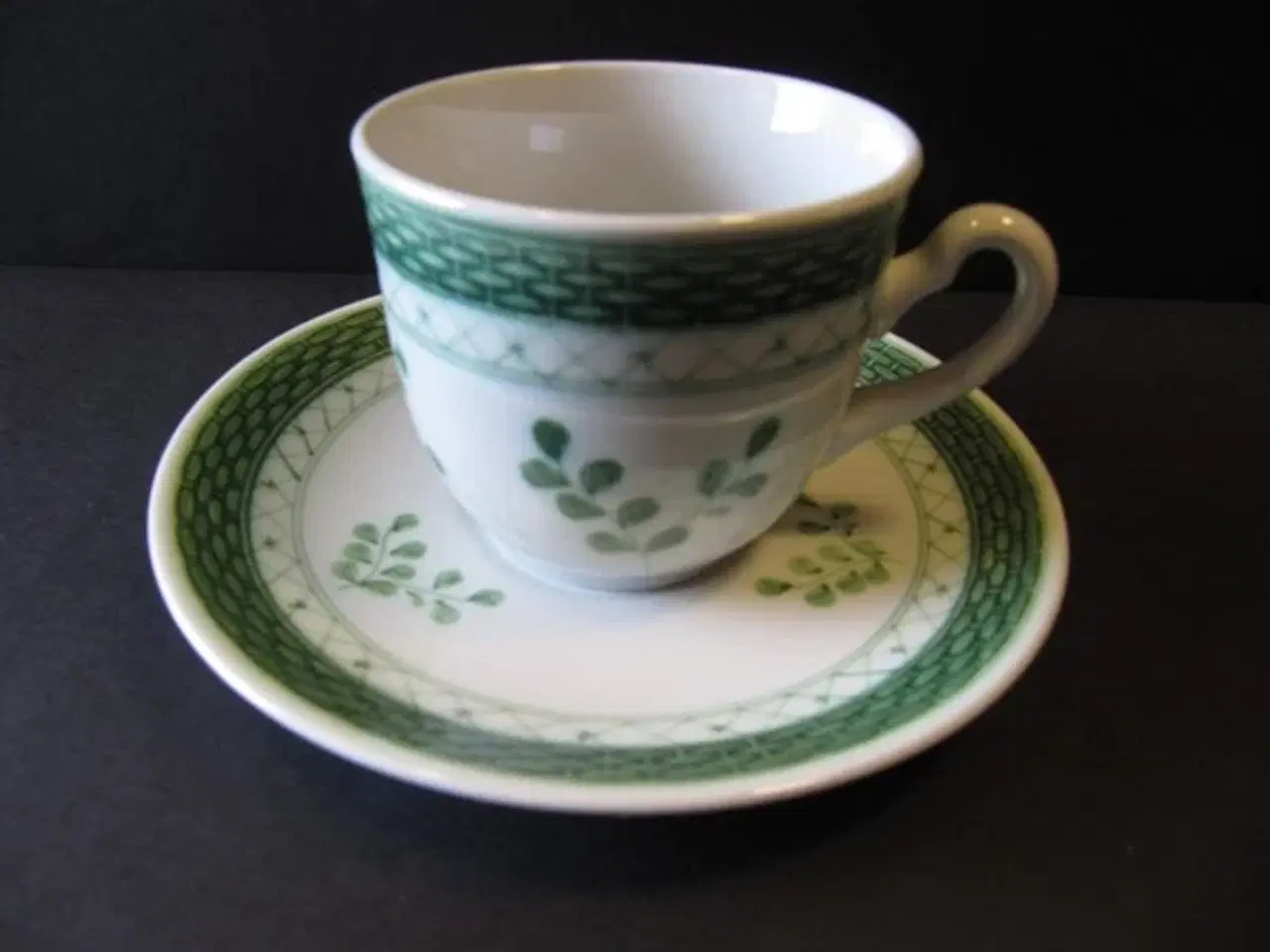 Billede 1 - Trankebar  Grøn - Kaffekop Stor - RC 12/956