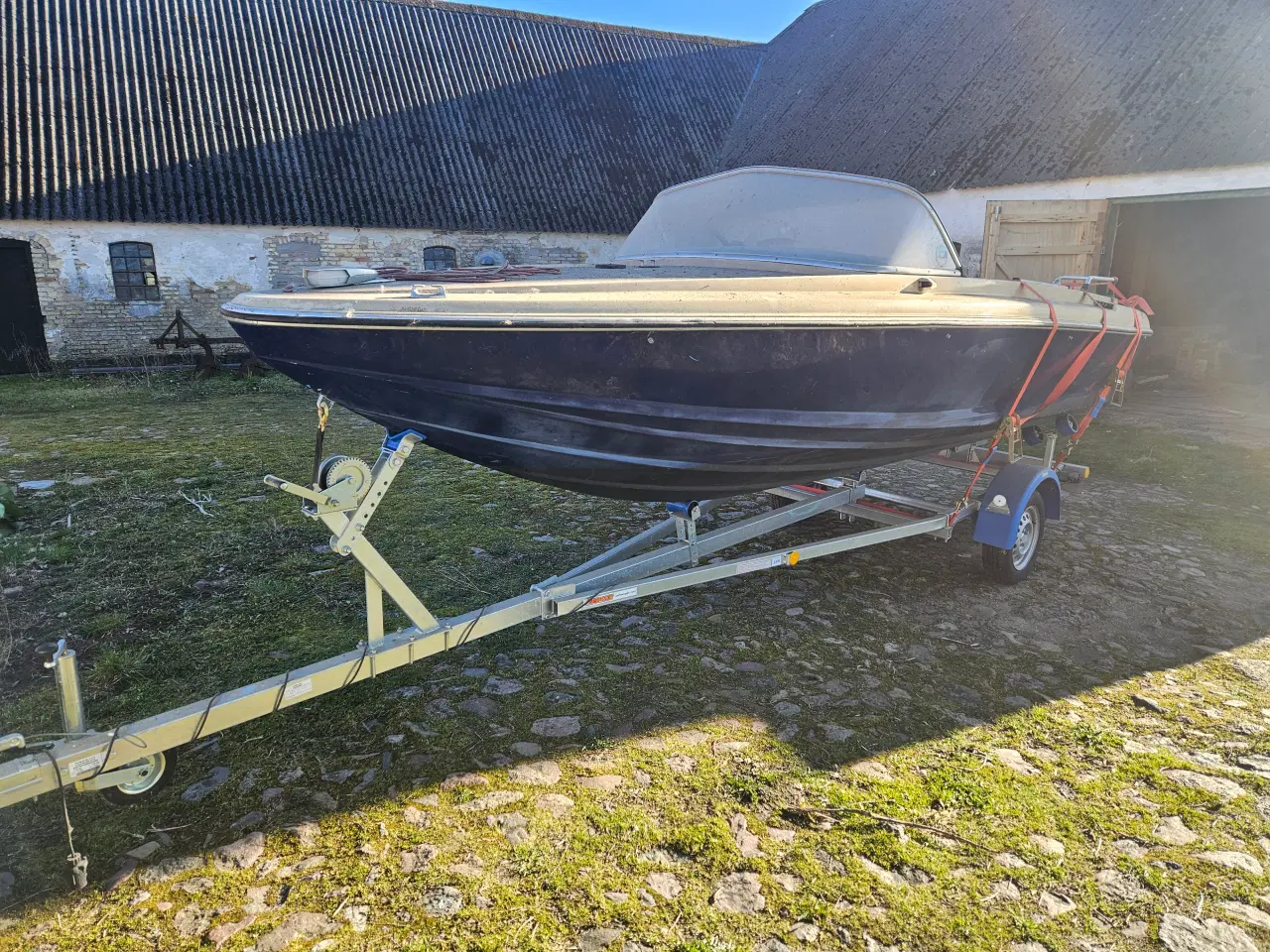 Billede 1 - VEGA 18 fods glasfiberbåd - projektbåd