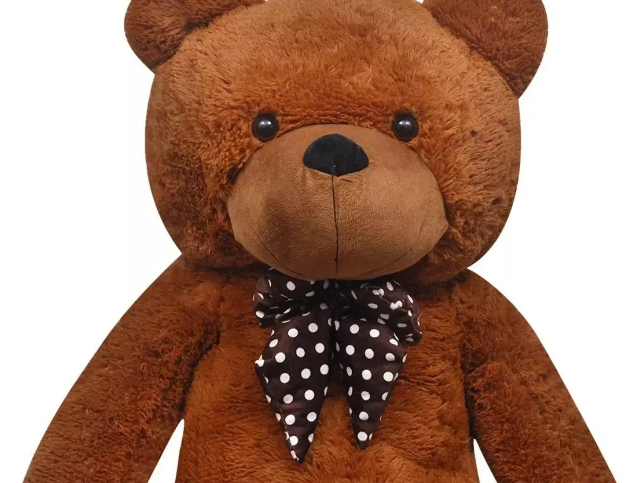 Billede 4 - Blød plysbamse XXL 160 cm brun